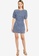 MISSGUIDED blue Puff Sleeve Mini Dress 42F4DAA72B7629GS_4