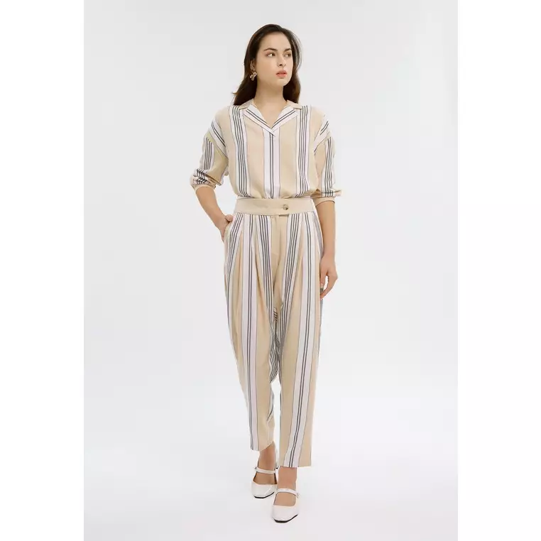 Minimal Maddy Pants Buttercream - Warna Cream