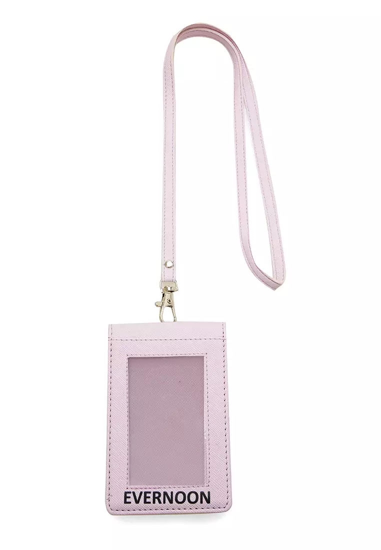 Azka Card Holder Two Side Bentuk Simple dan Minimalis - Ungu Lilac