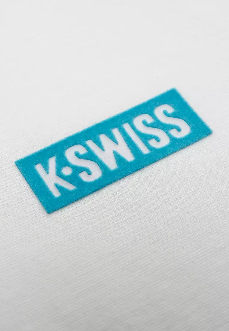 男女同款K-SWISS LOGO 長袖T裇