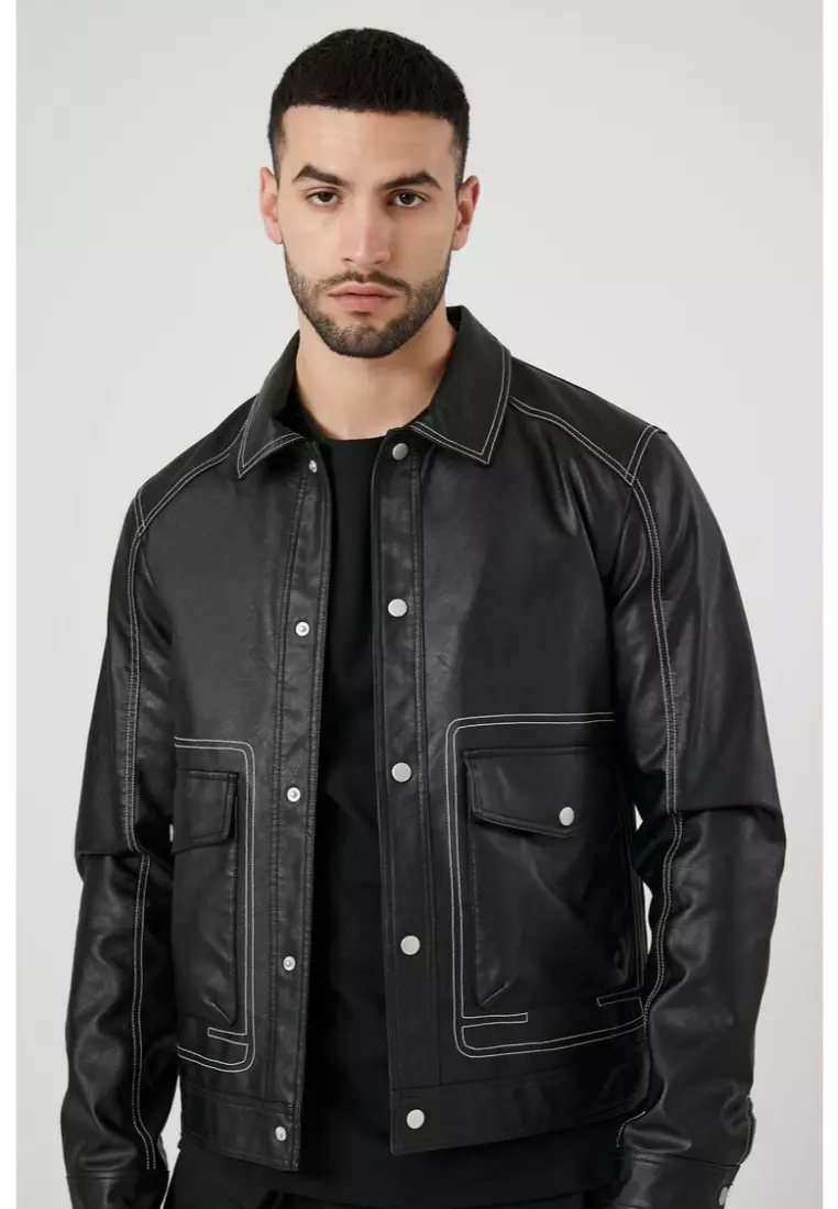 FOREVER 21 Leather Jackets For Men 2024 ZALORA Philippines