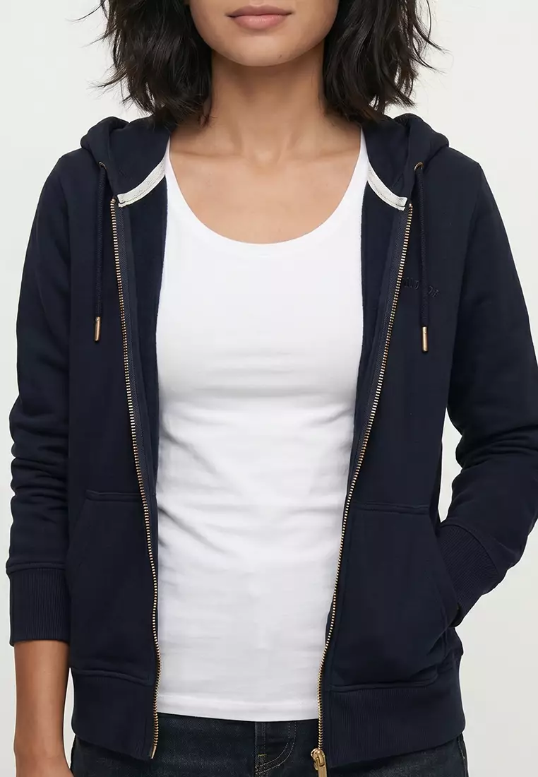 Essential Logo Zip Hoodie