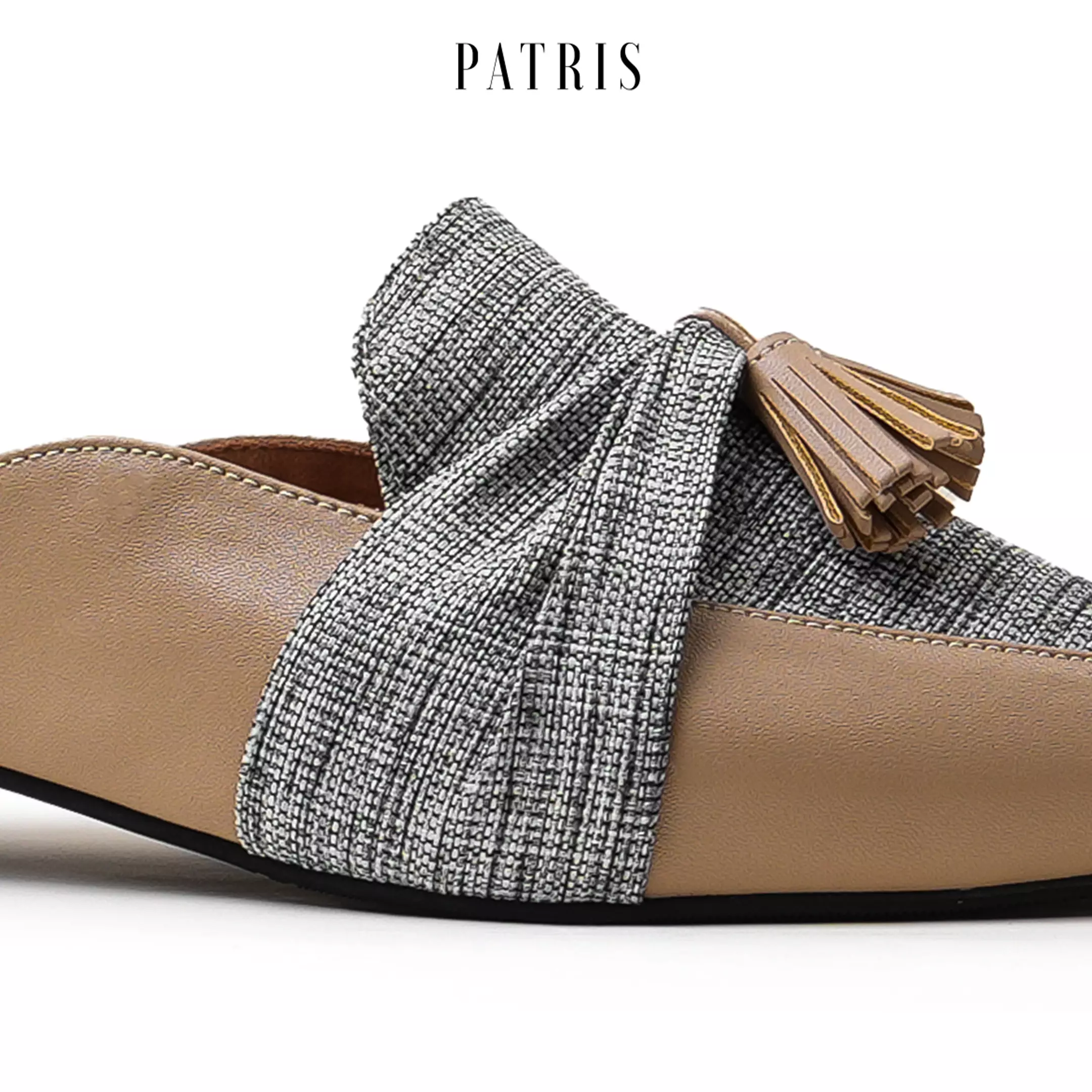 PATRIS Yefta Mules Wanita Heels / Hak 3 Cm