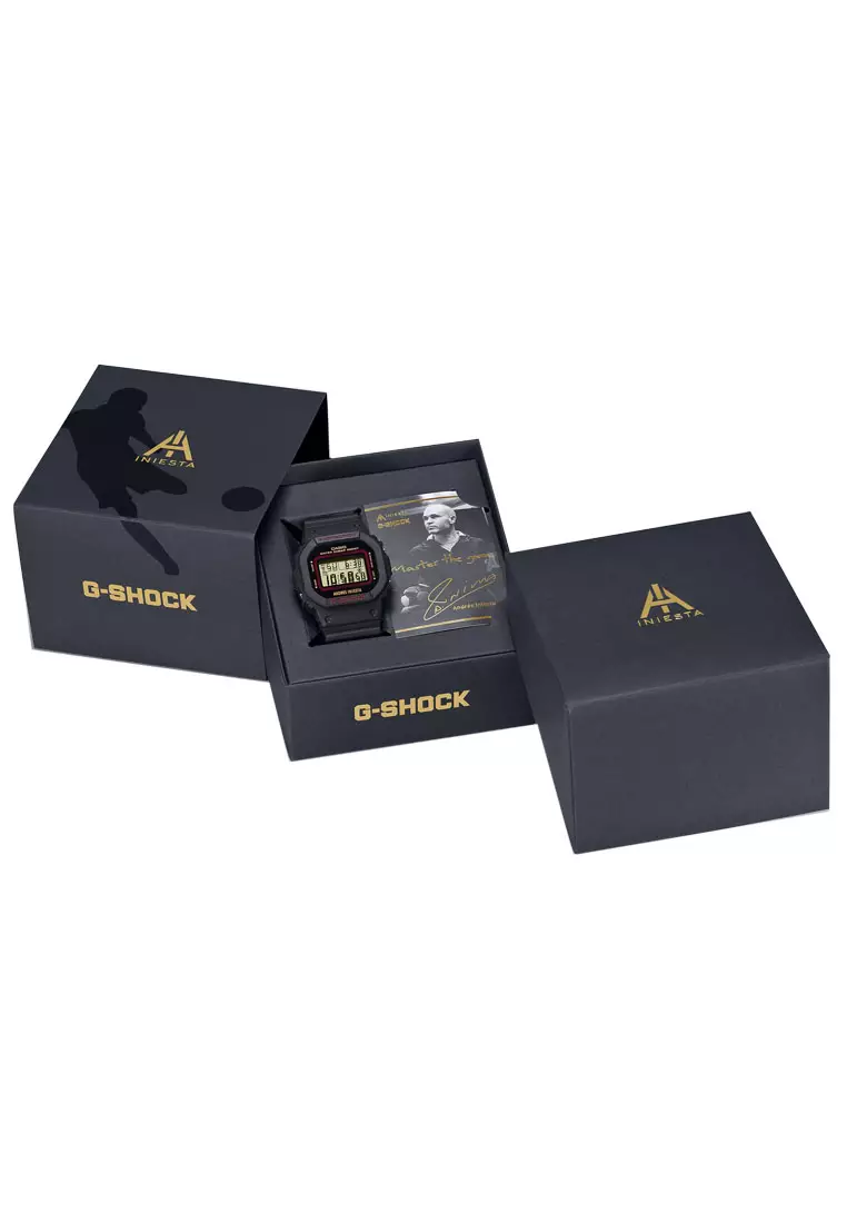 G-shock Andres Iniesta  Digital Watch DW-5600AI-1DR