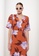 LC WAIKIKI orange Double Breasted Collar Dress 5AEA1AA288BF04GS_4
