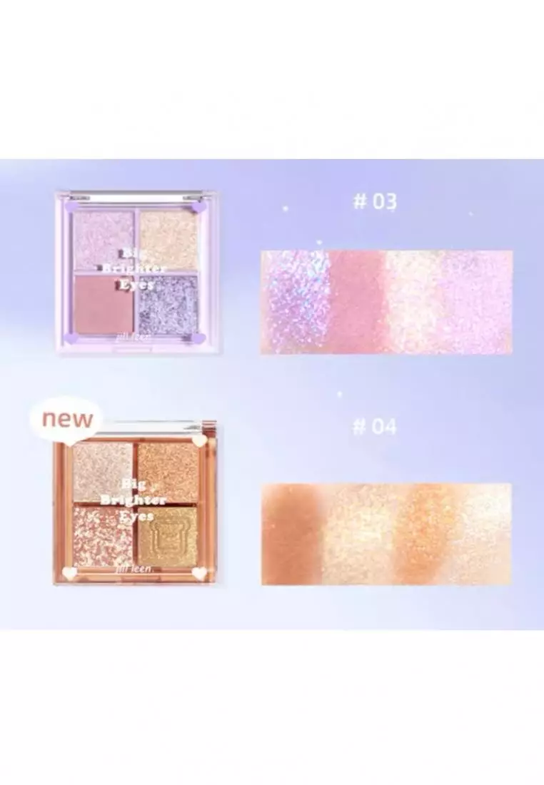 Buy Jill Leen JILL LEEN 4 Colors Mini Eyeshadow Palette JillLeen