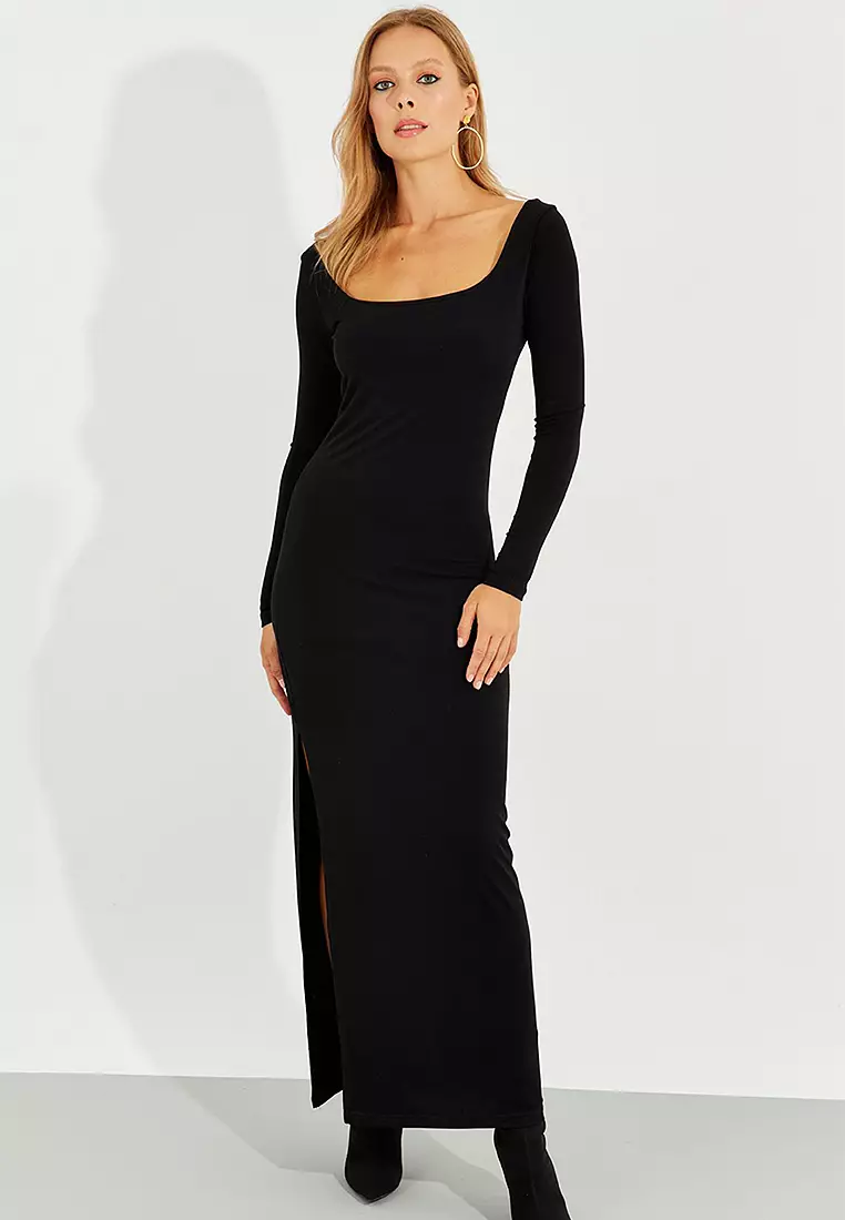 Maxi Slit Dress