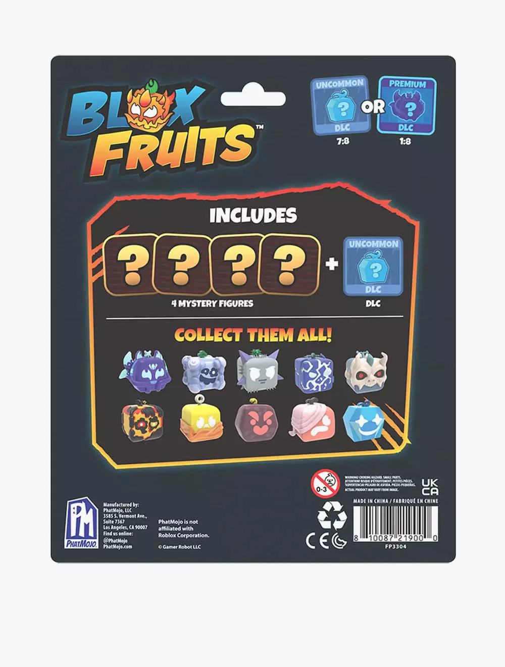 BLOX FRUITS MINIFIGURE 4 PACK S2 - PHJFP3304