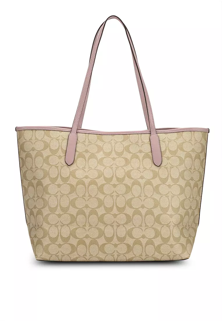 Coach zip city discount tote