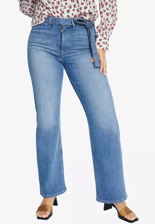 Plus Size Jeans Wide Leg