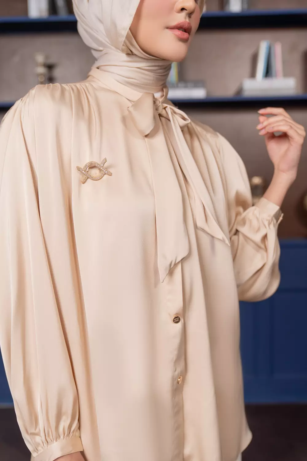 Klamby - Claire Shirt Champagne Glow