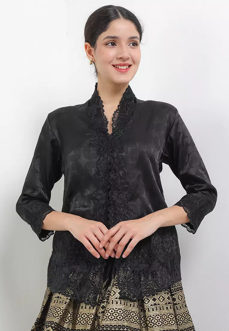 Embroidery Kebaya 7/8-Sleeve> Bordir Rachman