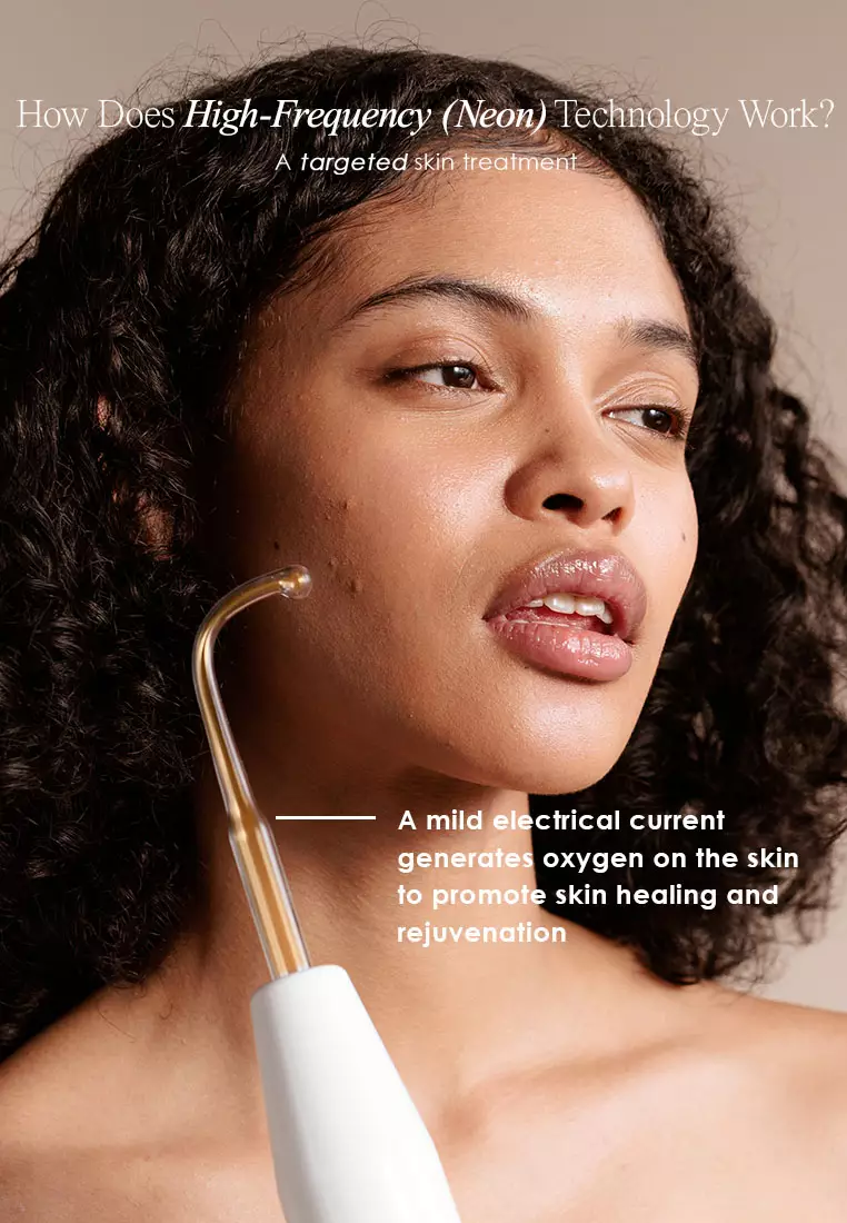 Project E Beauty Faisca Neon手提紅光抑制暗瘡消炎殺菌去除痘印高頻電療美容儀