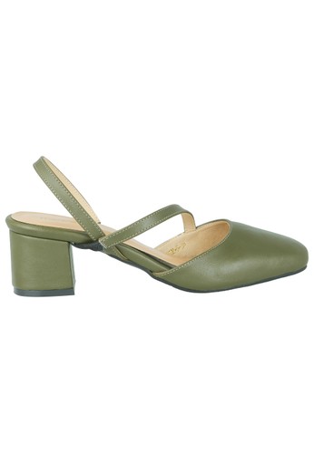 MAYONETTE green MAYONETTE Nariko Heels Shoes - Green 6C91BSH107C891GS_1