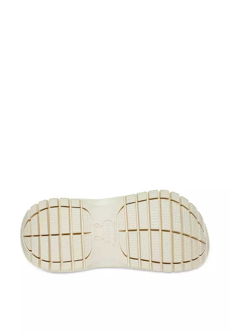 Crocs Unisex Classic Mega Crush Clog Bone