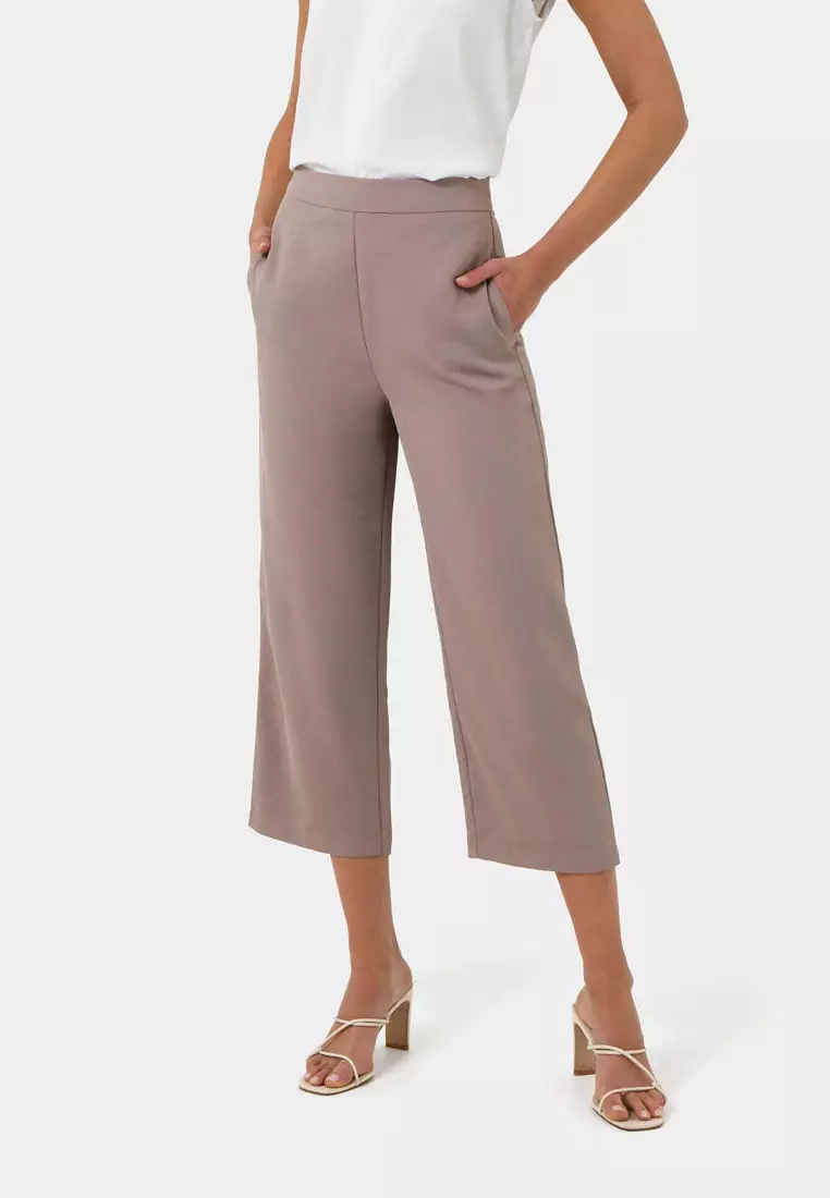 Lexee High-Waist Culotte