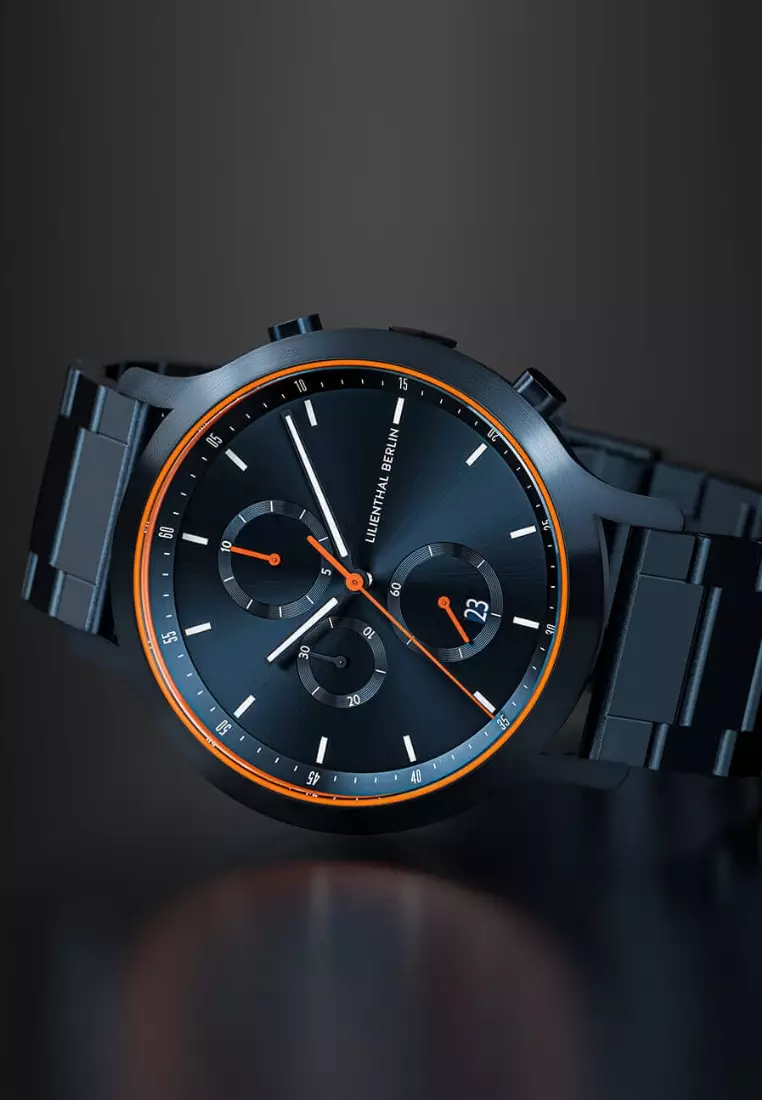Chronograph Blue Orange