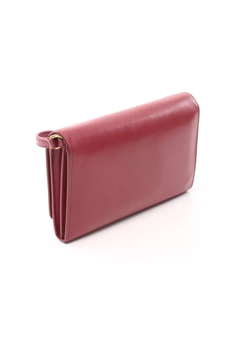 Burberry deals wallet bordeaux