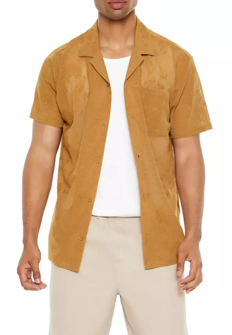 Buy FOREVER 21 Sheer Floral Print Shirt 2025 Online ZALORA