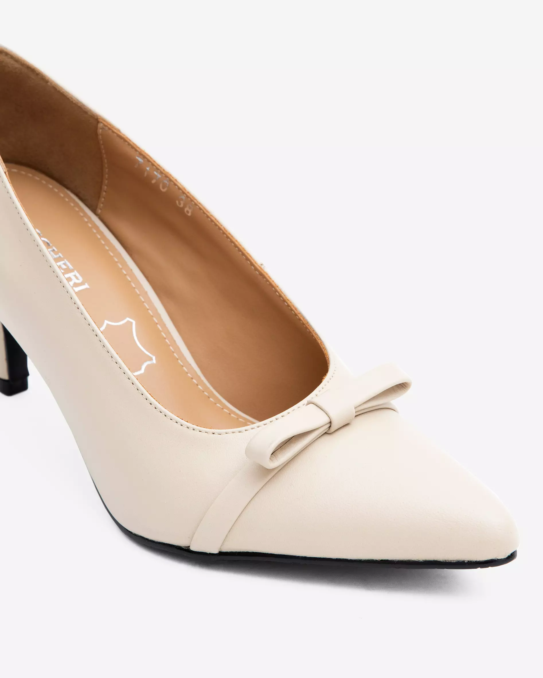 Buccheri Euthalia Heels Women Sandy Cream