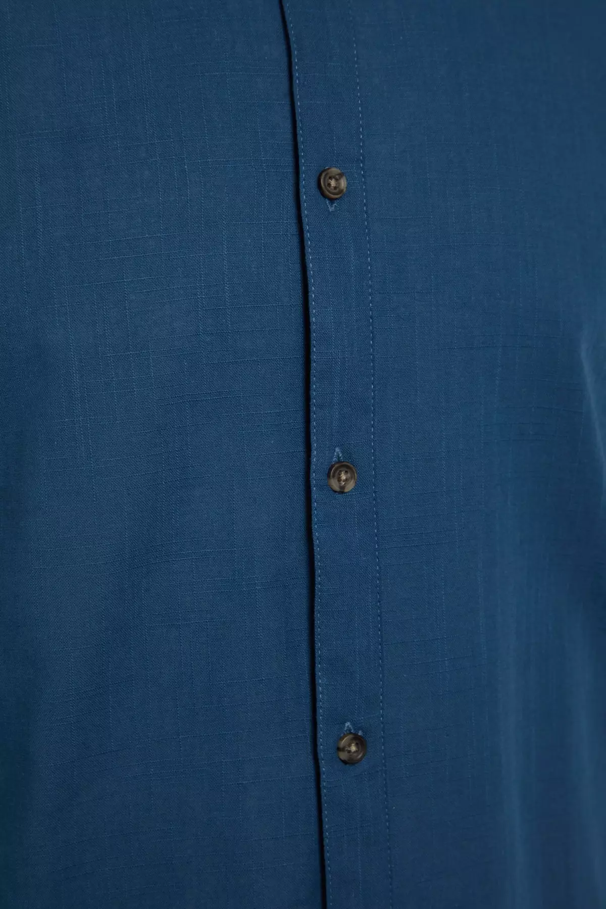 Slim Fit Grandad Collar Shirt