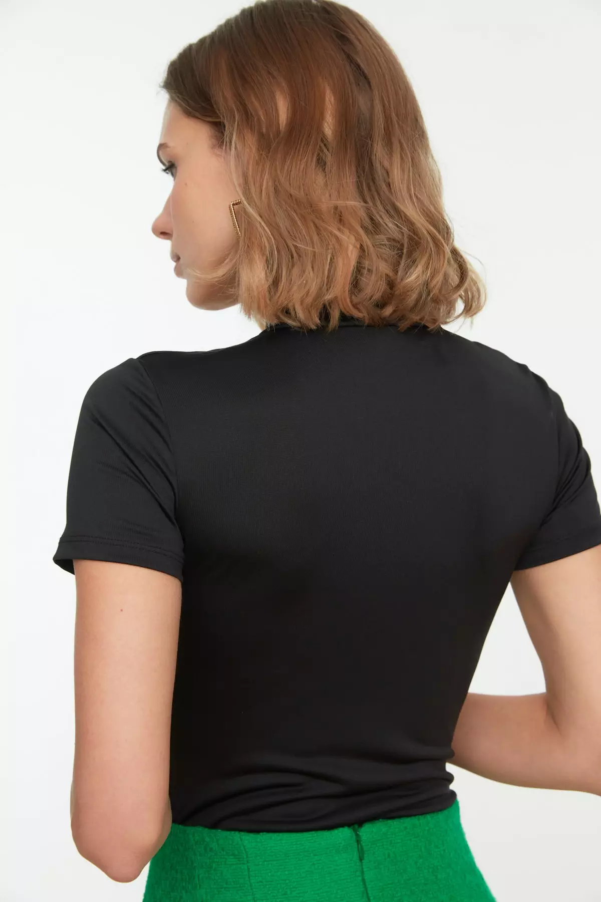 Buy Trendyol Short Sleeves Bodysuit Online ZALORA Malaysia