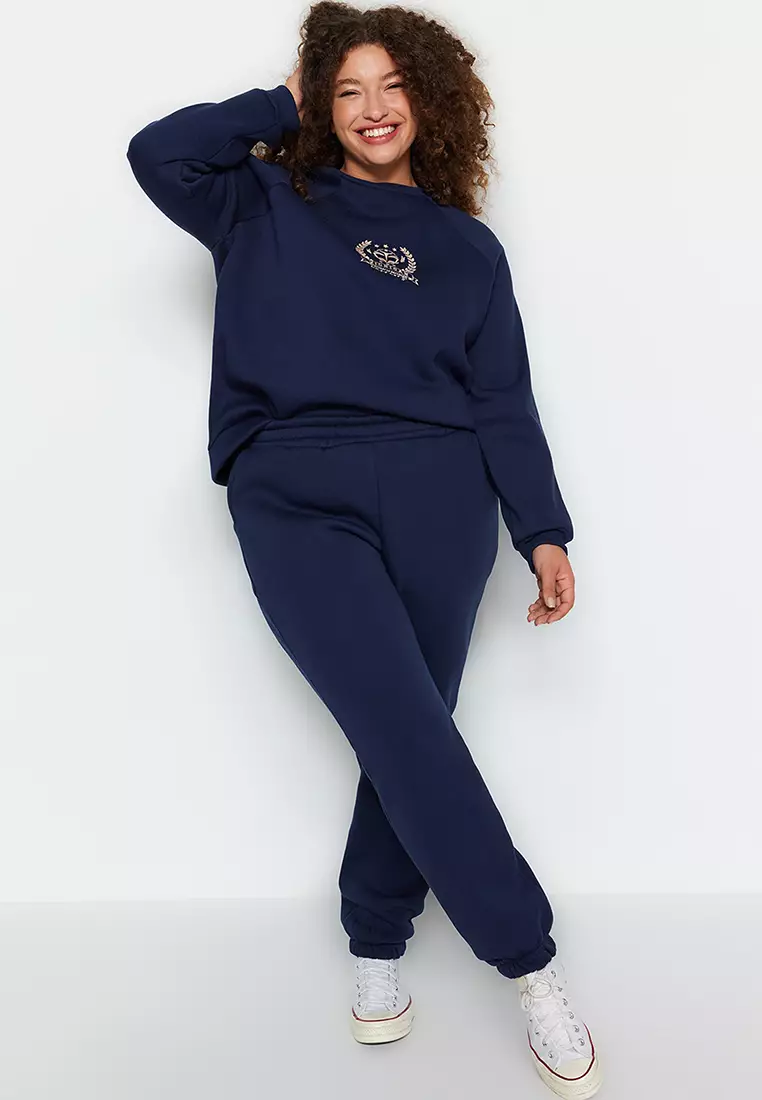 Plus Size Fleece Sweatpants