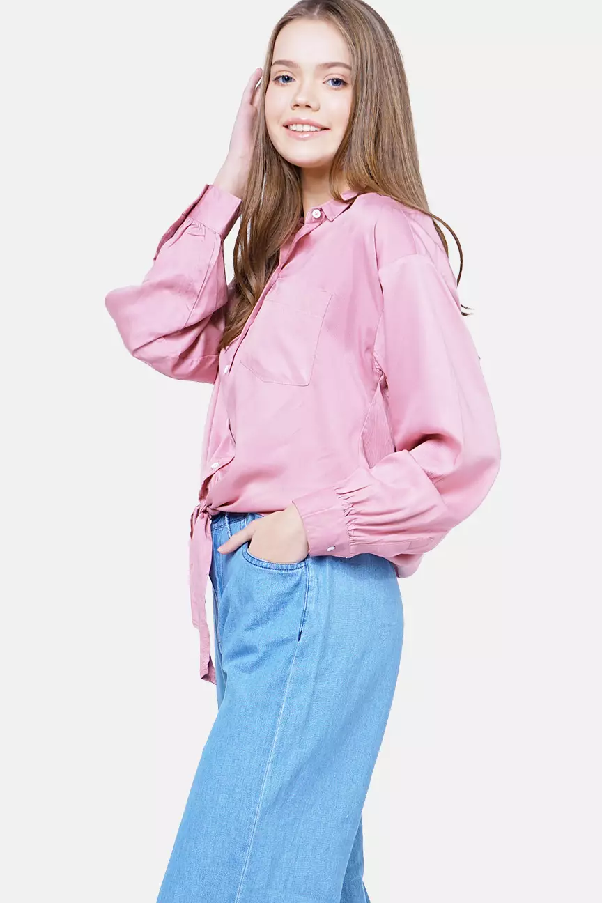Kemeja Wanita Lahema Pink