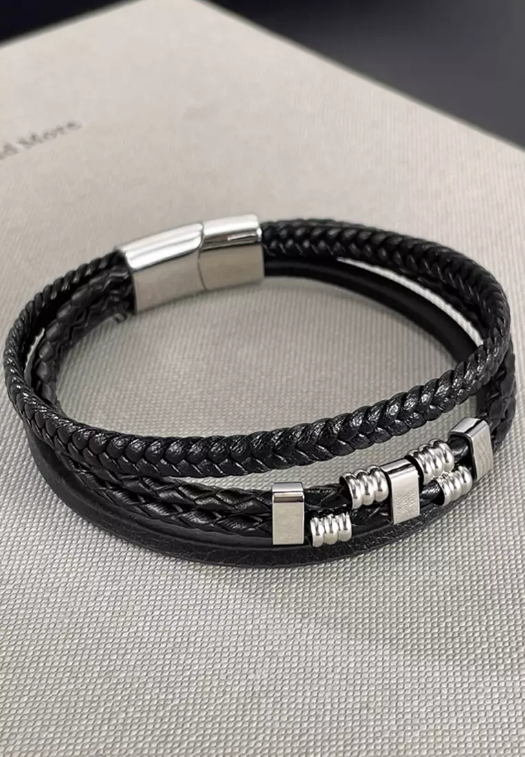 Men's Leather Bracelet