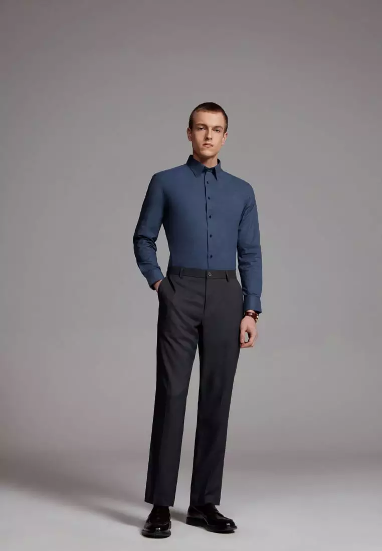 G2000 Non-Iron Easy Care Smart Fit Poplin Shirt