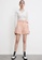 URBAN REVIVO pink Pleats Belted Shorts B624DAAF0A871EGS_3