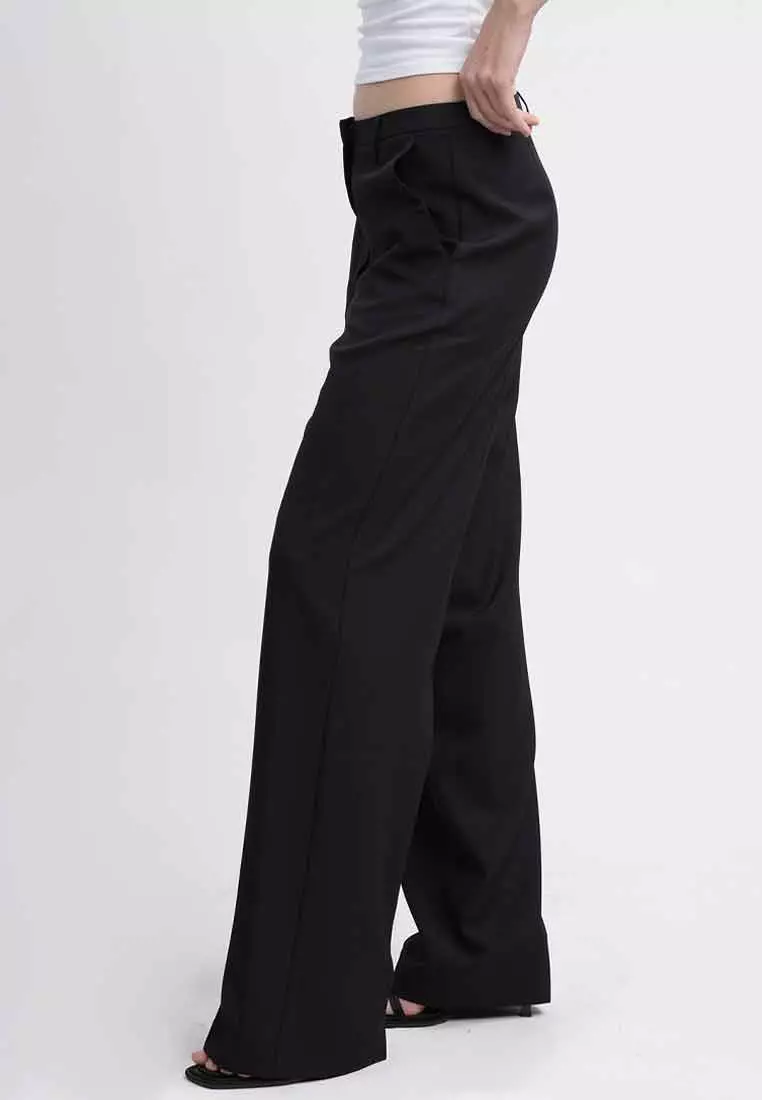 Naya Classic Wide-Leg Trousers