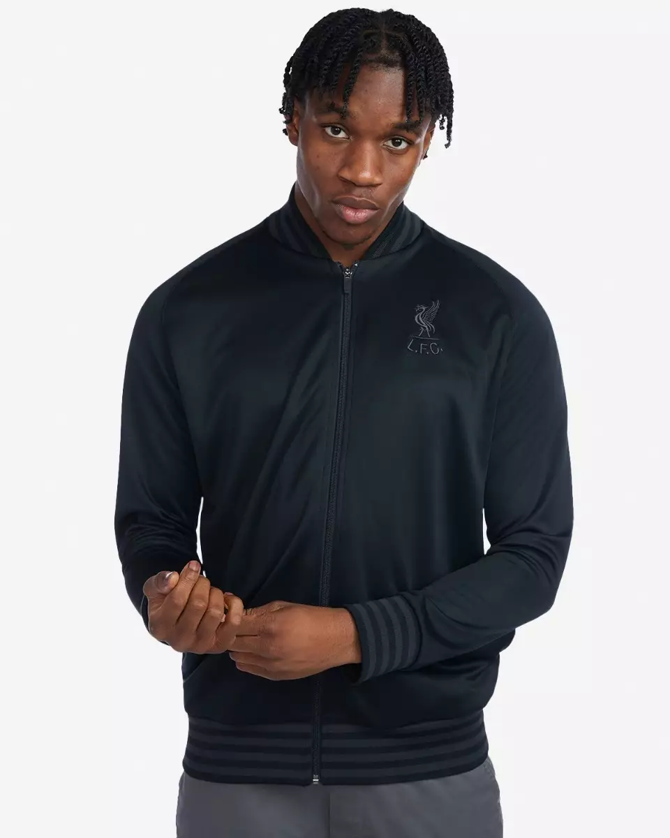 Jual Liverpool FC Liverpool FC Shankly Track Jacket Black - Official ...