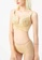 ZITIQUE yellow Women's Elegant Soft-wired Thin 3/4 Cup Push Up Collect Accessory Breast Bra - Yellow 3B99FUS8A8B68FGS_3