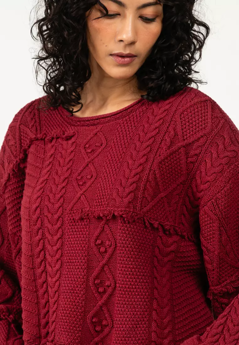 Dalia Fringe Pullover