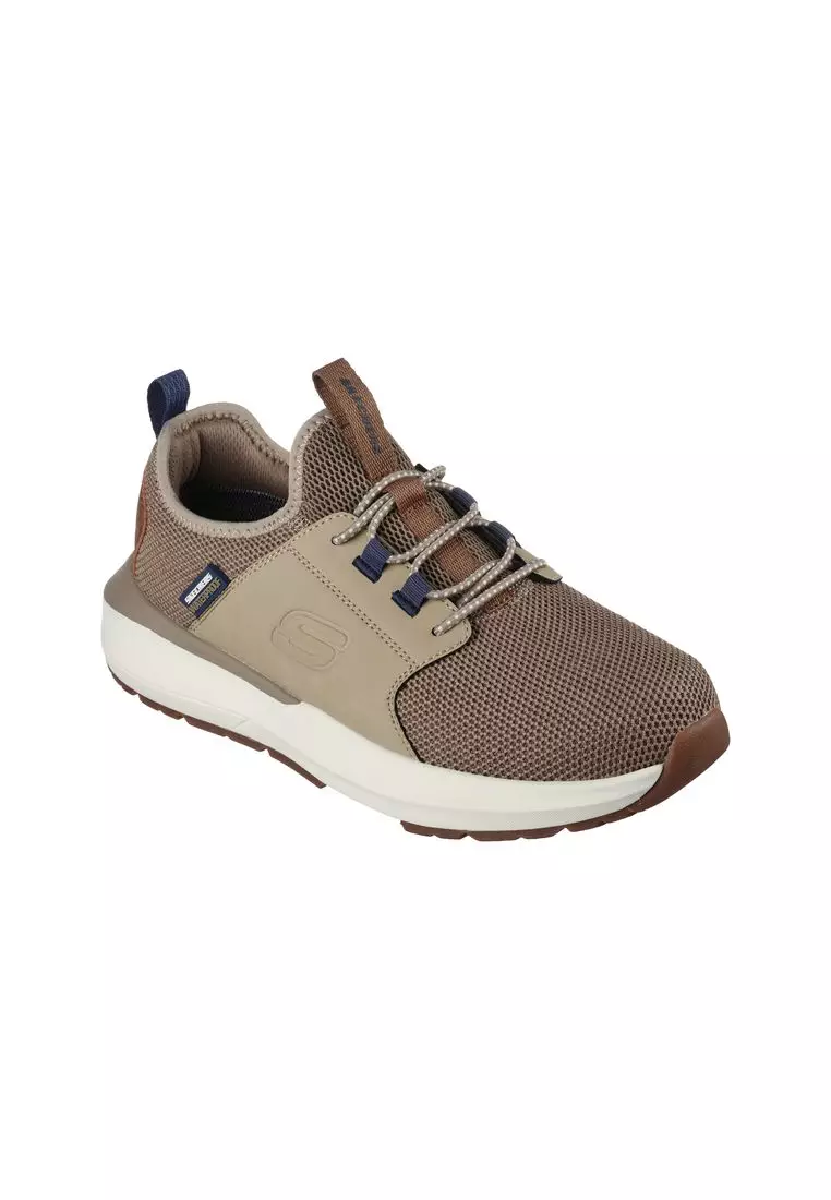 Discount on Skechers  shoes - SKU: Skechers Mens Low Profile Waterpproof Bungee Lace Slip On