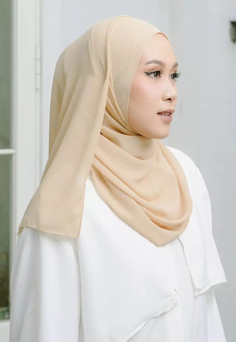 Bawal Shawl Light Cream