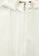 LC WAIKIKI white and beige Women's Hooded Straight Oversized Tunic ED589AA5EC522DGS_3