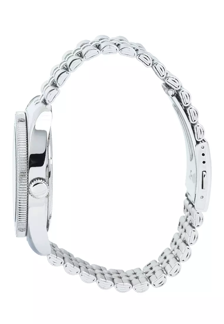 Alba Active - Jam Tangan Analog Pria - Davy's Grey Dial - All Stainless Steel - AS9T87X1