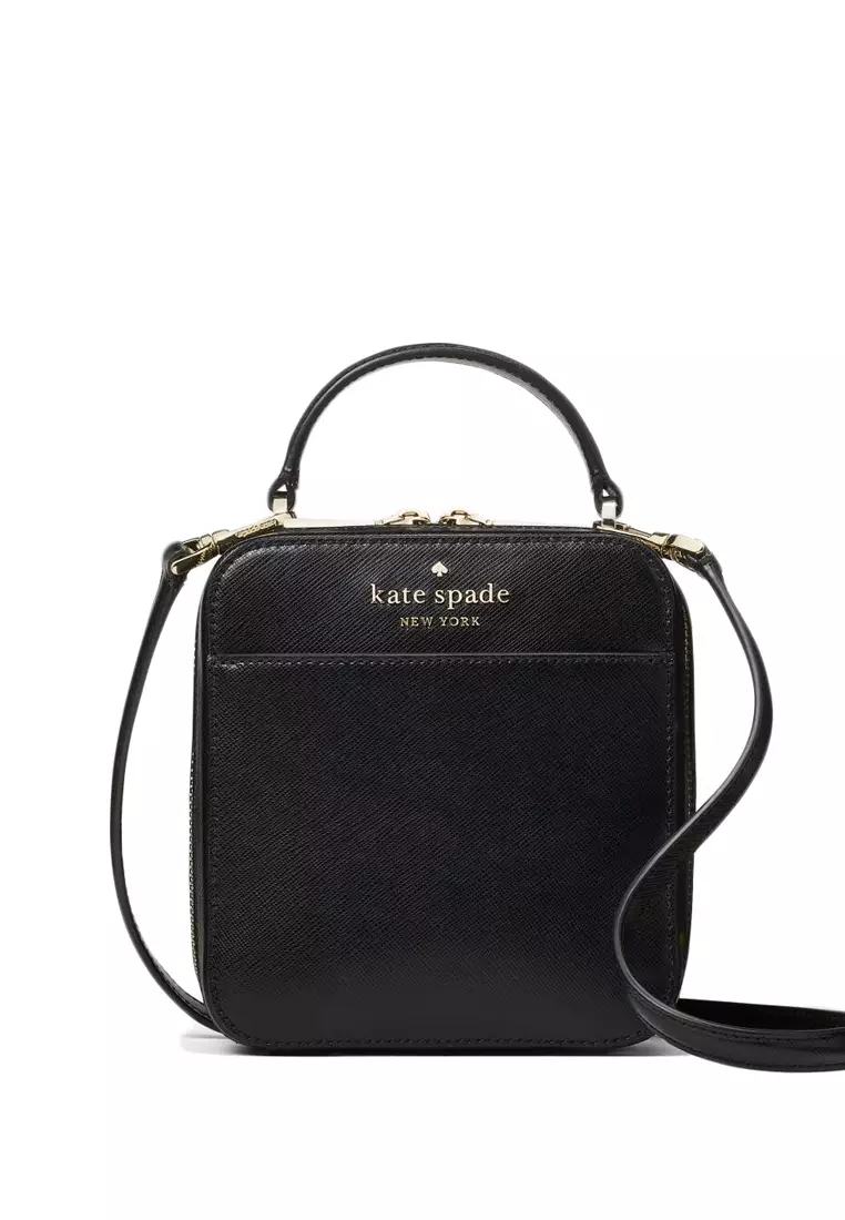 Daisy Vanity Crossbody Bag - Black