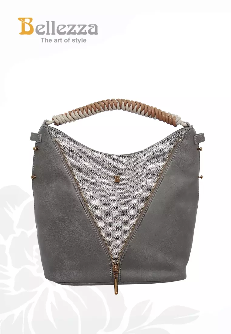 Bellezza Handbag 24087-38 Grey