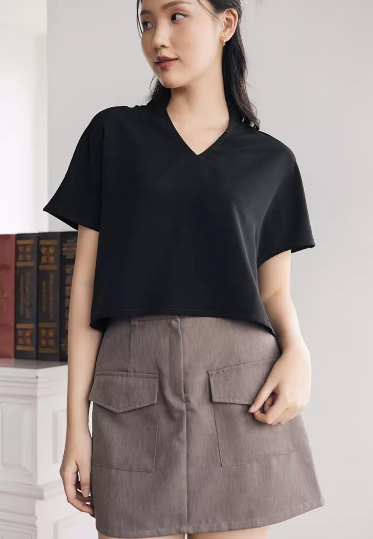 Everyday Loose Top in Black