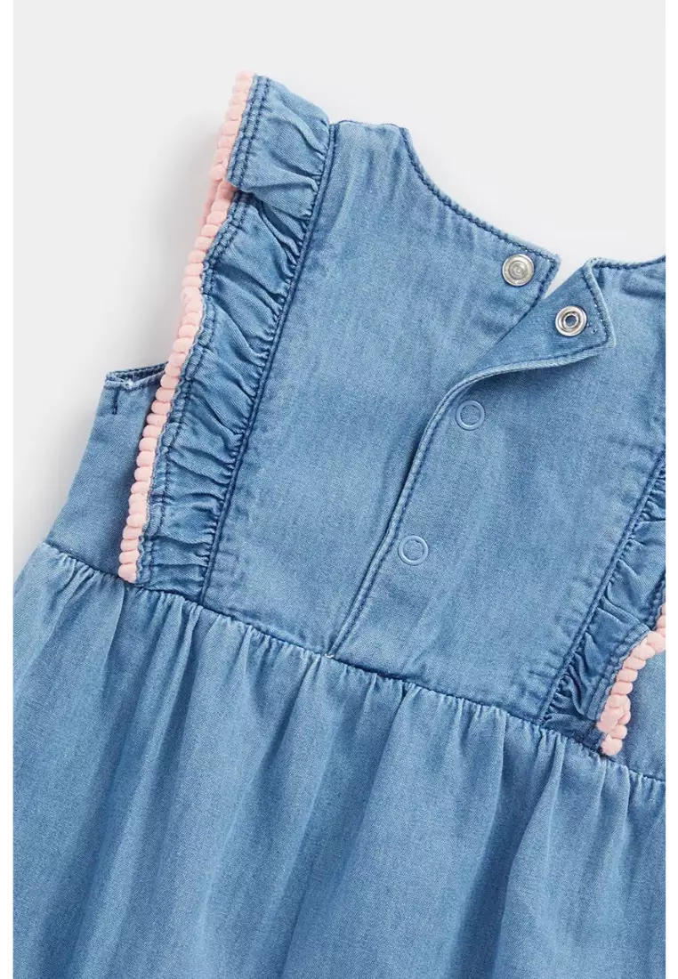 Fruit Denim Romper