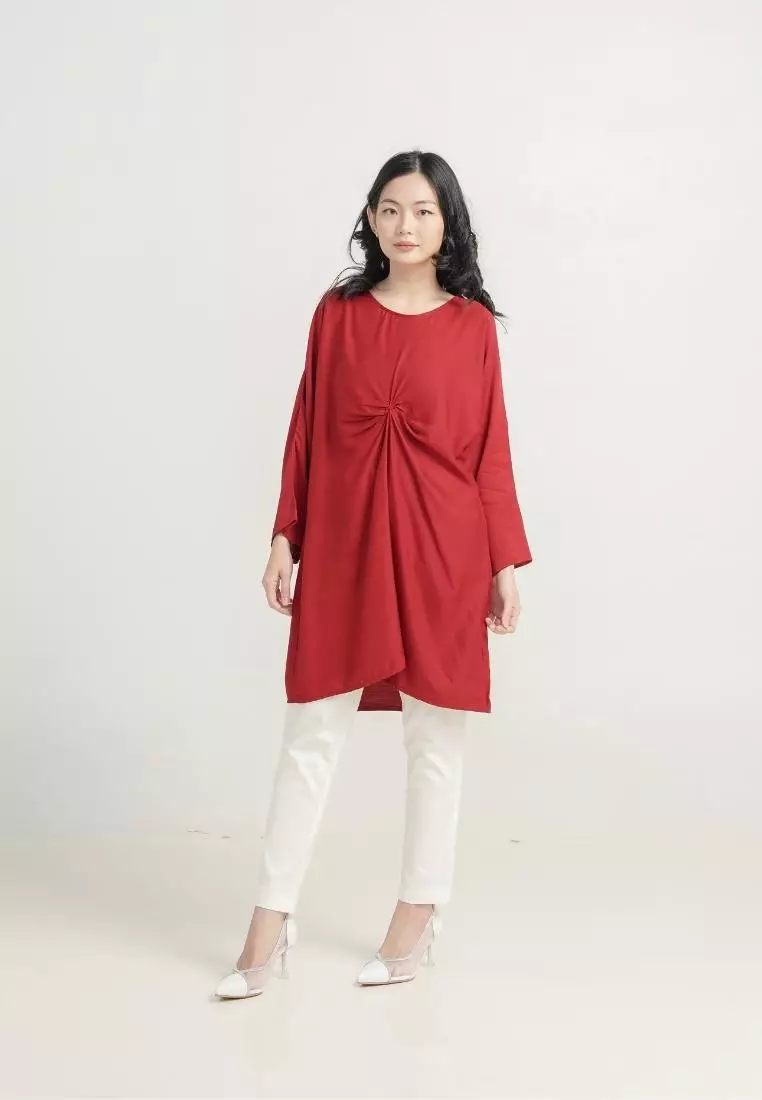 Aluna Tunik Dress Teracota