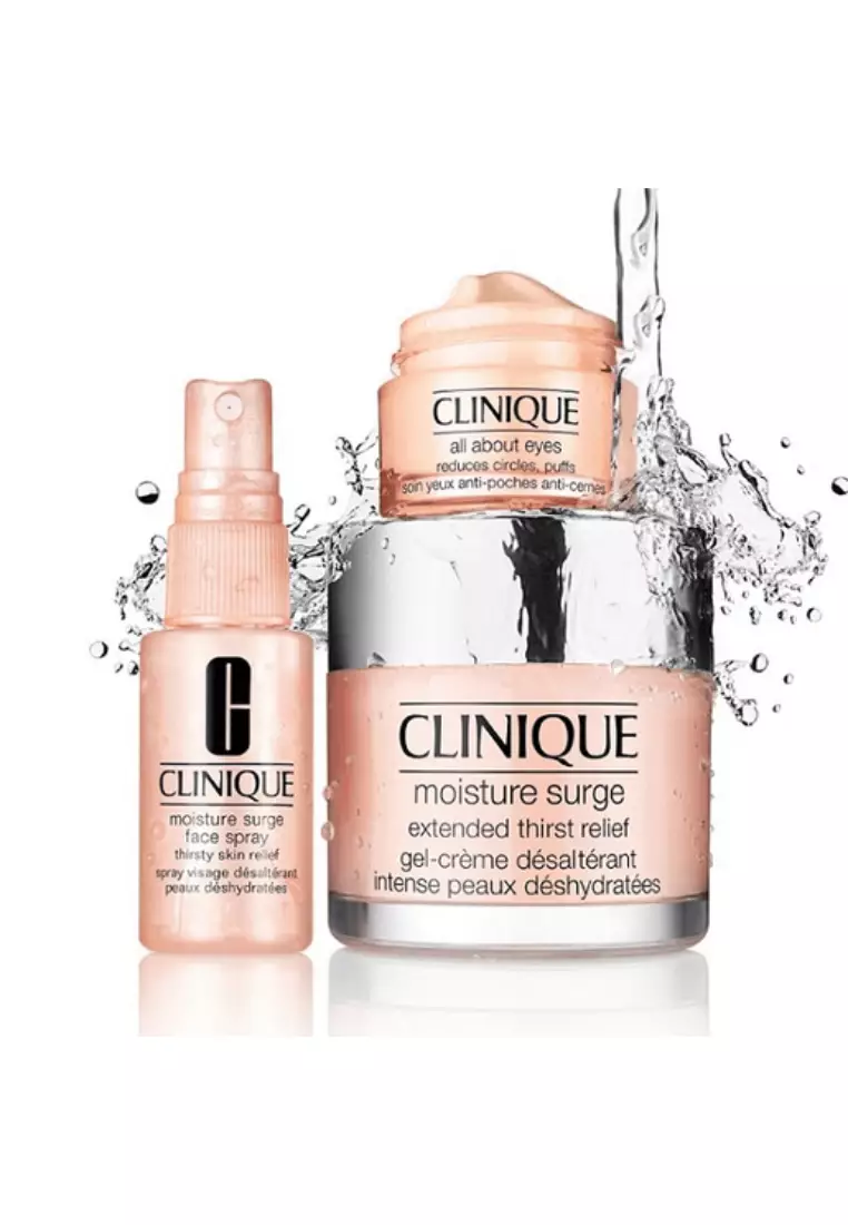 Clinique - Moisture Surge Set 3pcs 125ml+30ml+15ml