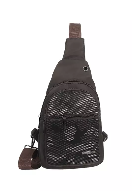 Tas Dada - Chest Bag Polo Classic 6606-5 Coffee