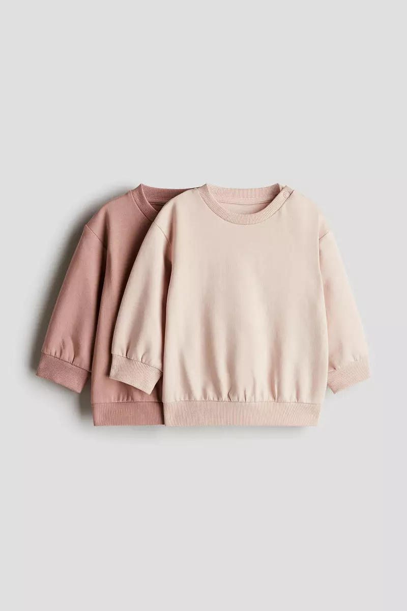 2-pack cotton sweatshirts
