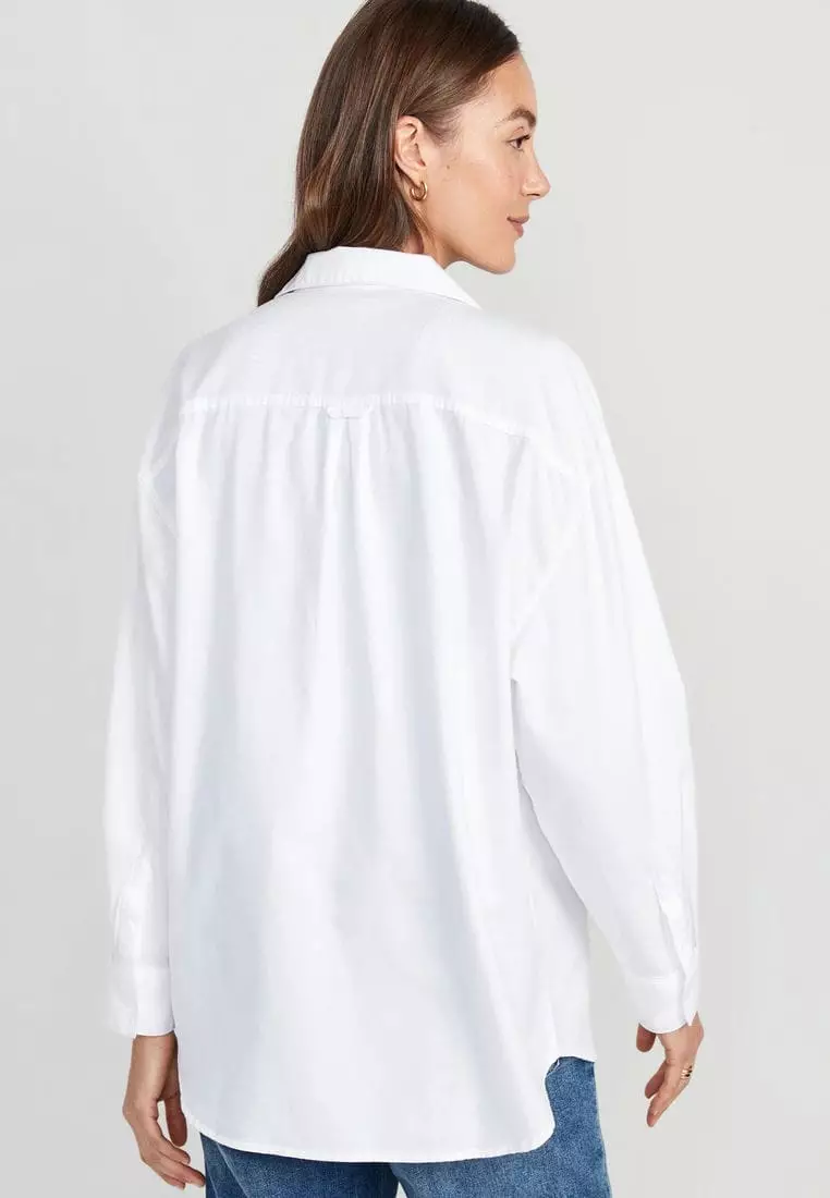 Oversized Boyfriend Shirt For Women