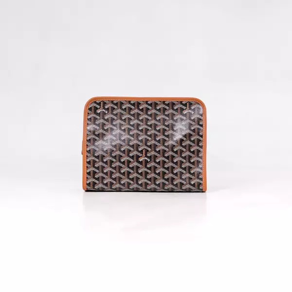 Tas GOYARD JOUVENCE BLACK TAN CLUTCH BAG 100% ORIGINAL