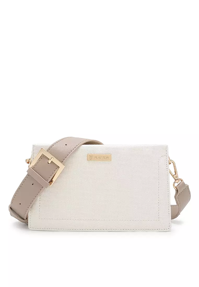 Small white sling bag clearance
